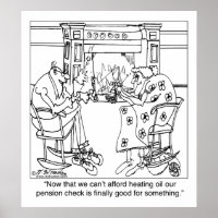 Quema tu cheque de pensión para mantener caliente