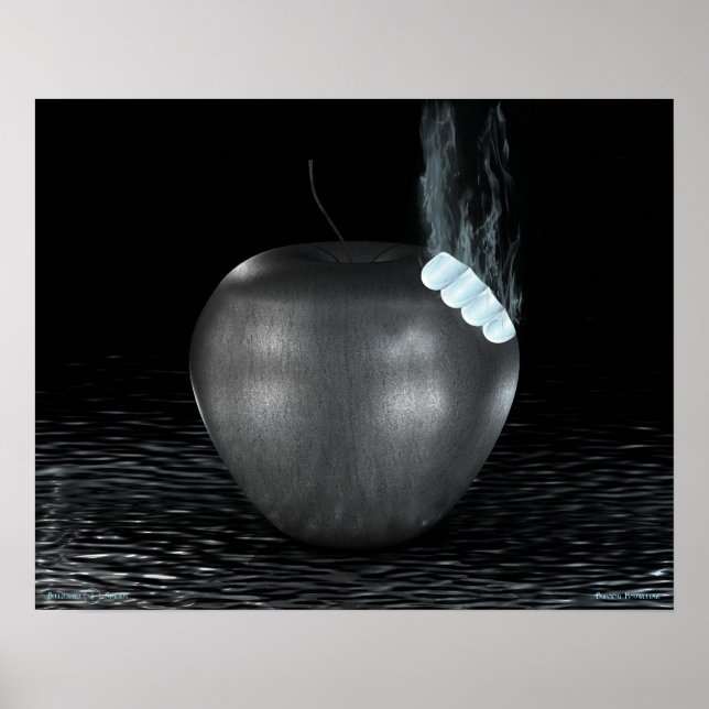 Póster Quemando conocimiento (Frente)