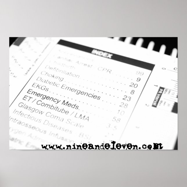 Póster Quemar. (Frente)