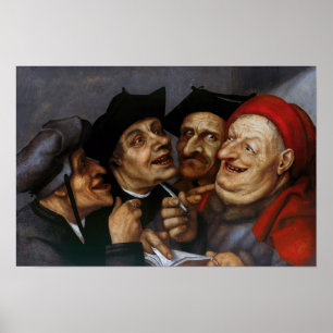 Póster Quentin Matsys - El Acuerdo de Compra