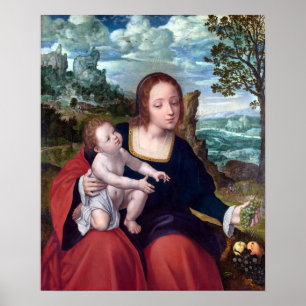 Póster Quentin Matsys: El resto del vuelo a Egipto