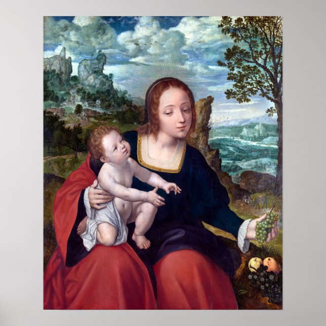Póster Quentin Matsys: El resto del vuelo a Egipto (Frente)