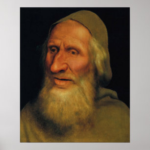 Póster Quentin Matsys - Jefe de un anciano