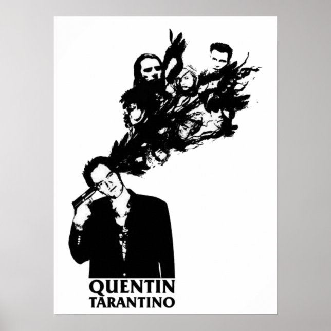 Póster Quentin Tarantino (Frente)