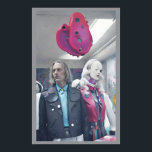 Póster Quentin Tarantino Rechazar caracteres<br><div class="desc">Quentin Tarantino Rechaza Caracteres. 2025,  Ken Gage. Arte digital: surrealismo pop.</div>