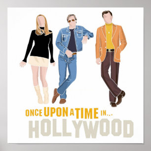 Póster Quentin Tarantino Una Vez En Hollywood Mi
