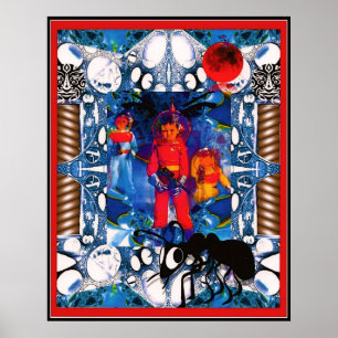 Póster Quería Ser Un Hombre Espacial