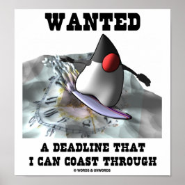 Póster Quería Un Plazo A Través Del Cual Puedo Costear