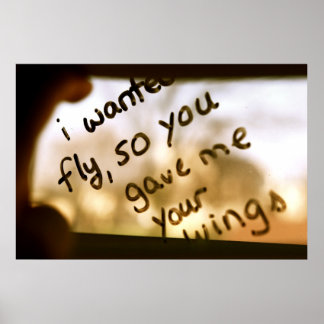 Póster Quería Volar