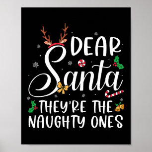 Póster Querida Santa Theyre, la familia de los Navidades 