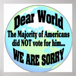 Póster querido mundo