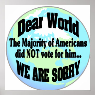 Póster querido mundo