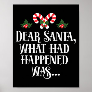Póster Querido Papá Noel, Lo Que Había Pasado Fueron Navi