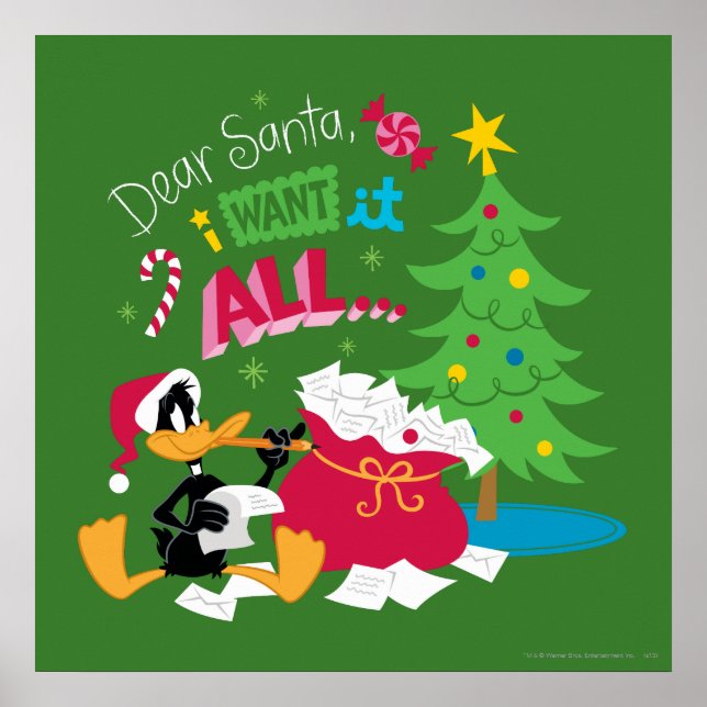 Póster Querido Santa (Frente)