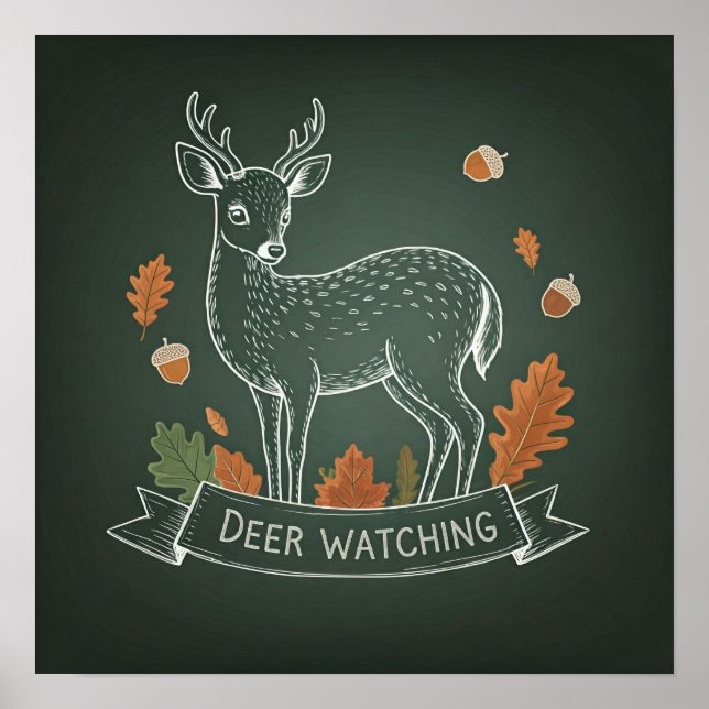 Póster Querido Watching: ¡Acepta el espíritu de otoño! (Frente)