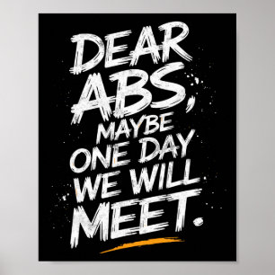Póster Queridos Abs Tal Vez Un Día Nos Encontraremos Con