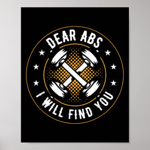 Póster Queridos Abs, Te Encontraré