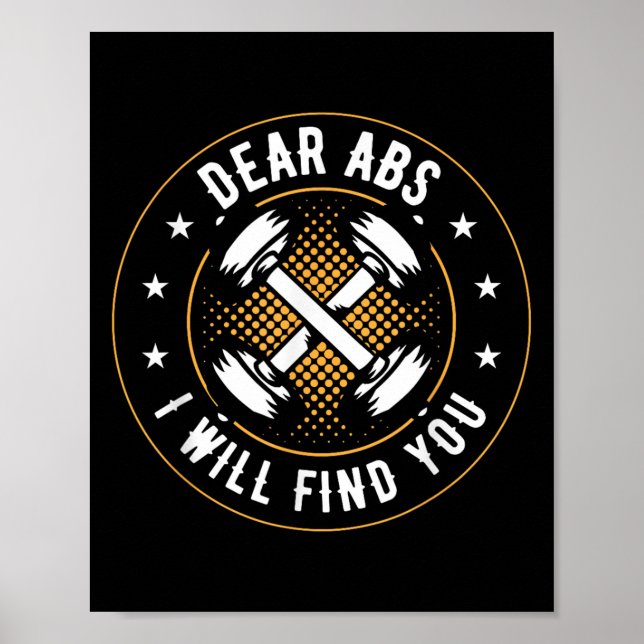 Póster Queridos Abs, Te Encontraré (Frente)