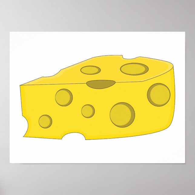 Póster Queso (Frente)