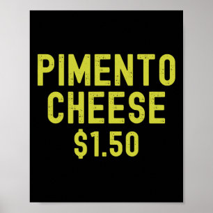 Póster Queso de Pimiento Golf Padre Maestros Golfistas Ag