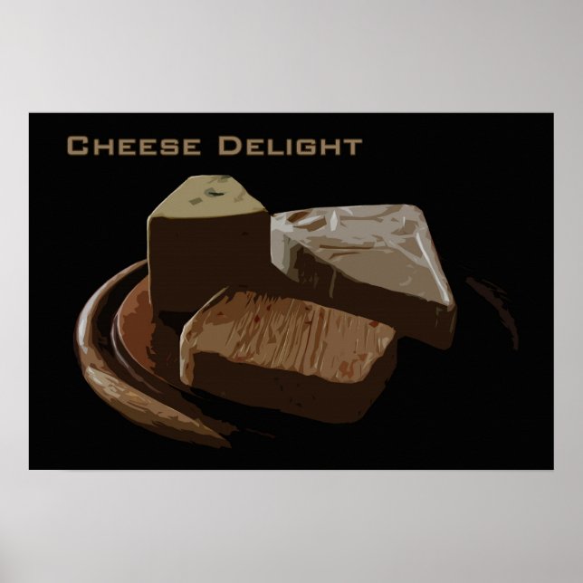 Póster Queso Delight (Frente)