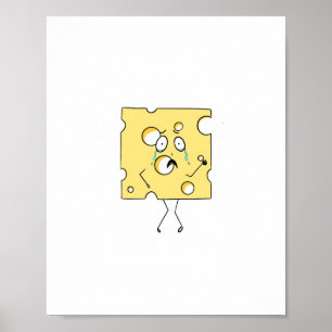 Póster Queso Gouda, tema de queso