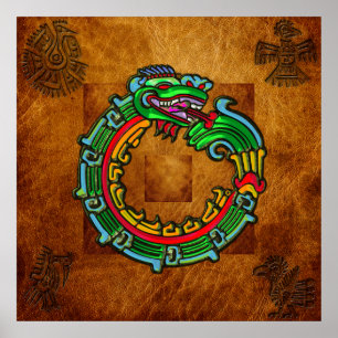 Póster Quetzalcoatl