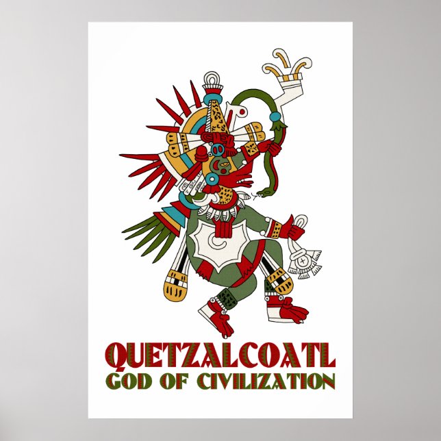 Póster Quetzalcoatl (Frente)