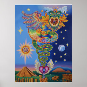 Póster Quetzalcoatl Returns