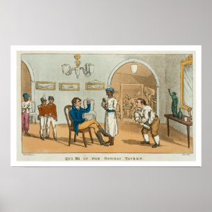 Póster Qui Hi in the Bombay Tavern, de 'The Grand Maste