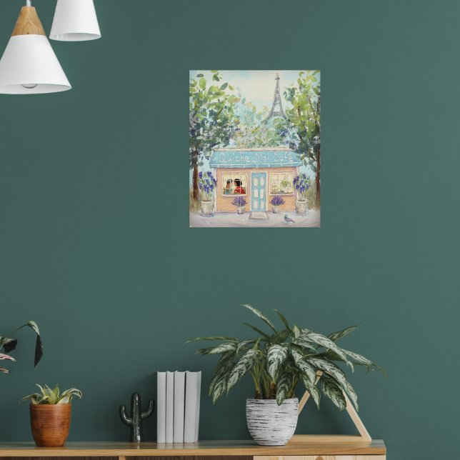 Póster Quiche Moi Cafe (Salón 1)