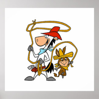 Póster Quickdraw McGraw y Baba Looey