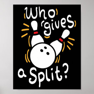 Póster Quién da una división - Fun Bowling