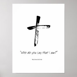 Póster ¿Quién dices que soy?