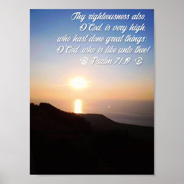 Póster ¿Quién Es Como Tú, Oh Dios? (Frente)