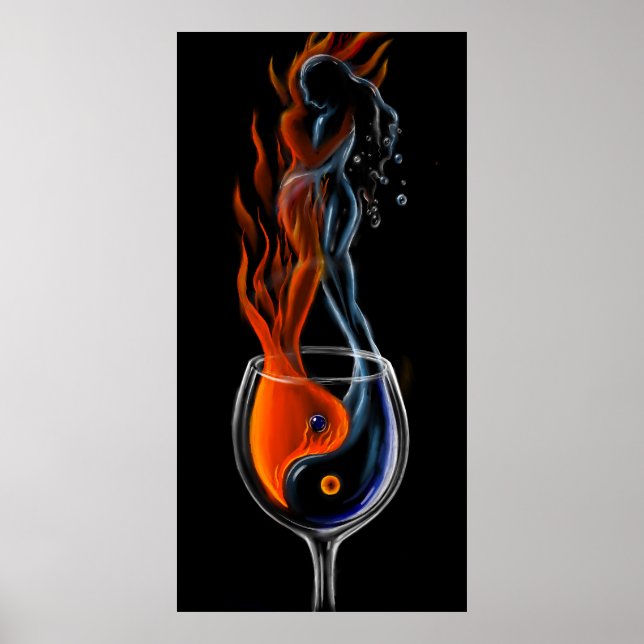 Póster ¿Quién es el fuego que es la icea? (Frente)