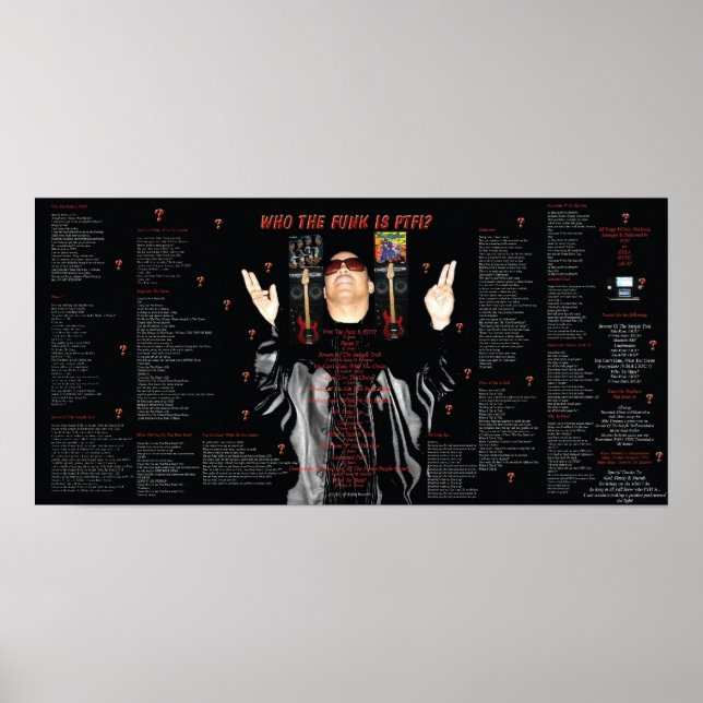 Póster ¿Quién Es El Funk Dentro? (Frente)