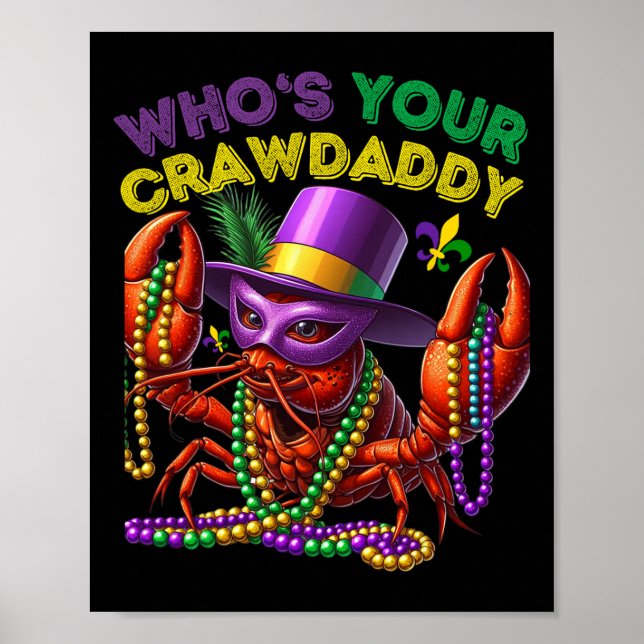 Póster ¿Quién es tu cachorro de crujiente pez jester cuen (Frente)