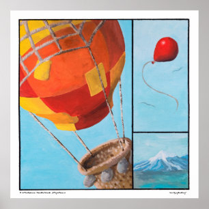 Póster ¿Quién está volando esto?