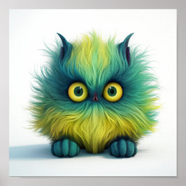 Póster ¿Quién? Owl Fantasy Creature