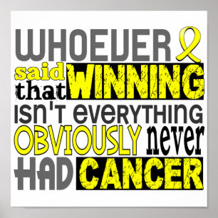 Póster Quien quiera que haya dicho sarcoma