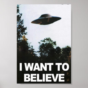 Póster Quiero creer
