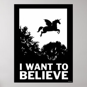 Póster Quiero creer