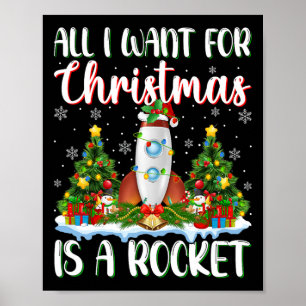 Póster Quiero Que Los Navidades Sean Una Luz De Árbol De 