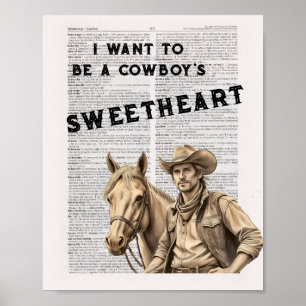 Póster Quiero ser el amor de un vaquero (2)