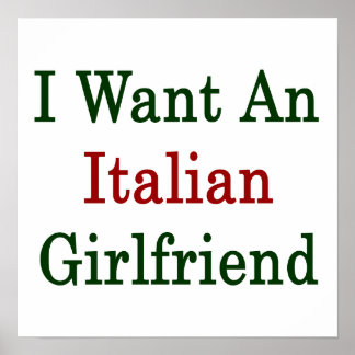 Póster Quiero Una Novia Italiana