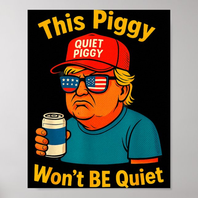 Póster Quiet Ggy Tees Family Friends Funny Design Perfect (Frente)