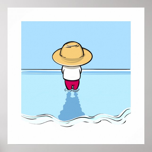 Póster Quiet Horizon (Frente)