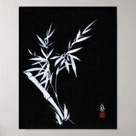Póster Quiet Strength Bamboo
