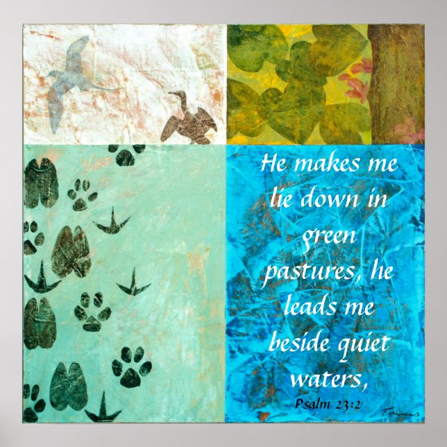 Póster Quiet waters (Frente)